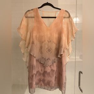 Silk mini dress